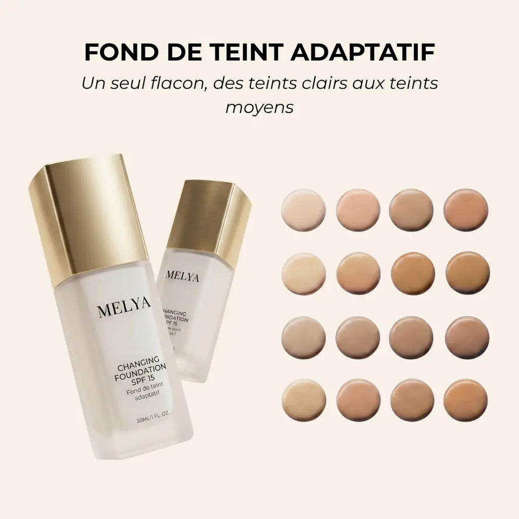 Fond de teint adaptatif